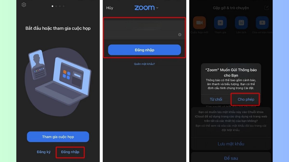 Bước 1: Cách tạo phòng Zoom trên điện thoại đơn giản