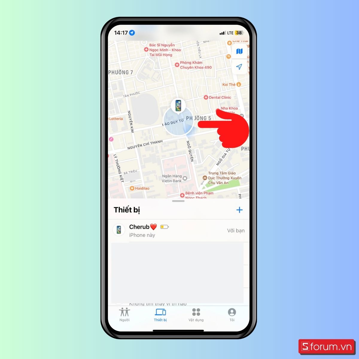 Cách theo dõi iPhone bằng iCloud trên điện thoại - bước 2