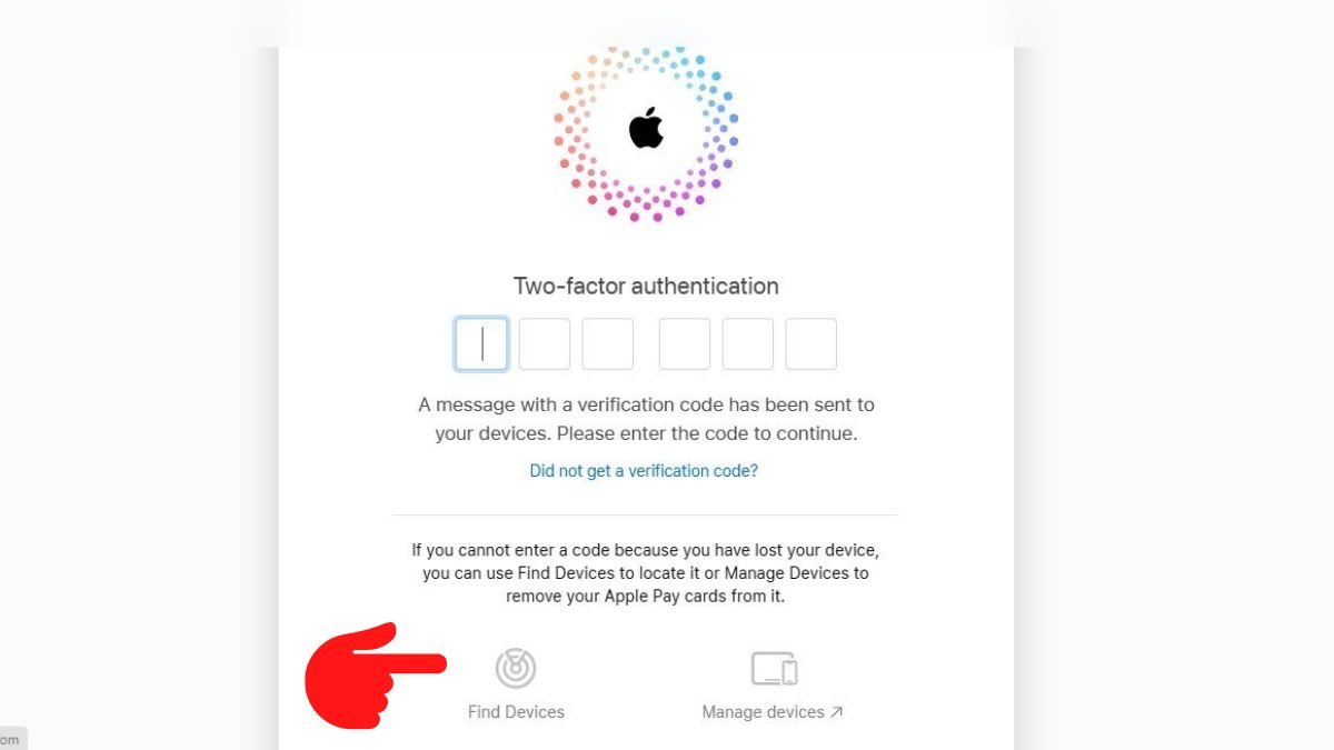 Cách theo dõi iPhone bằng iCloud trên máy tính - bước 2