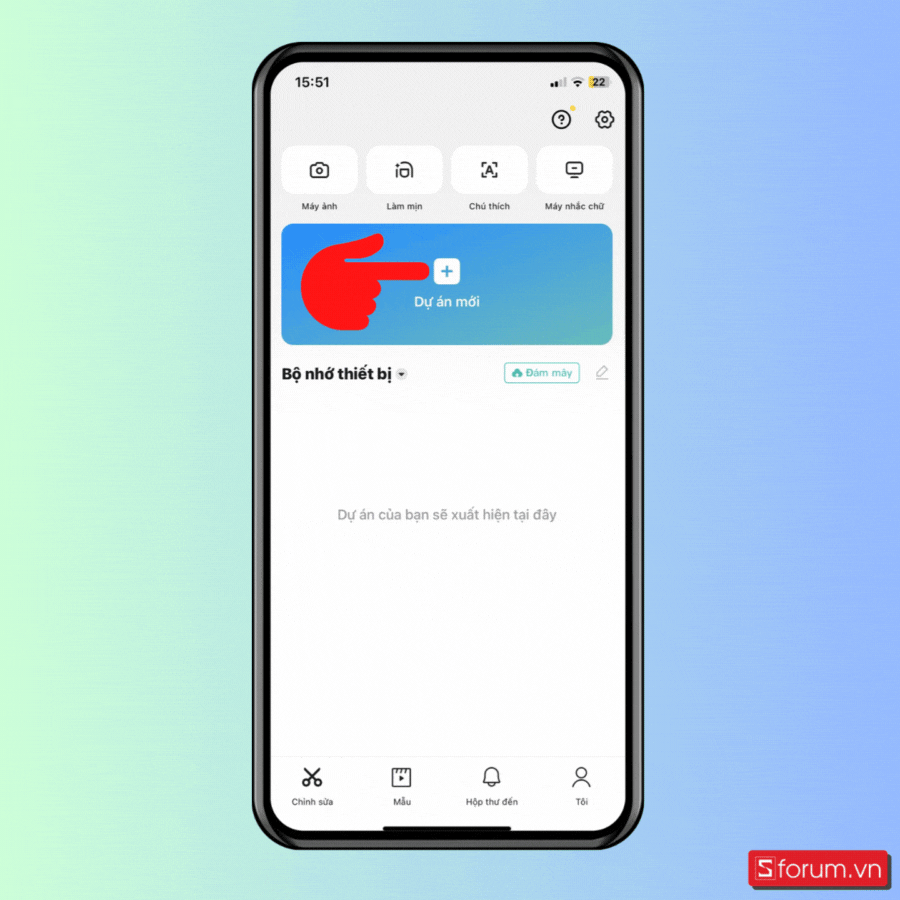 Cách tua nhanh video trên iPhone bằng Capcut - Bước 2