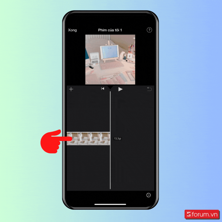 Cách tua nhanh video trên iPhone bằng iMovie - Bước 5