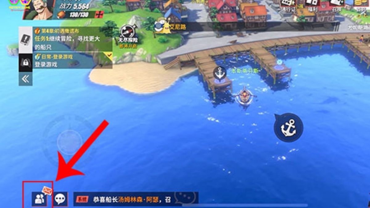 Cách nhập code One Piece Fighting Path bước 4