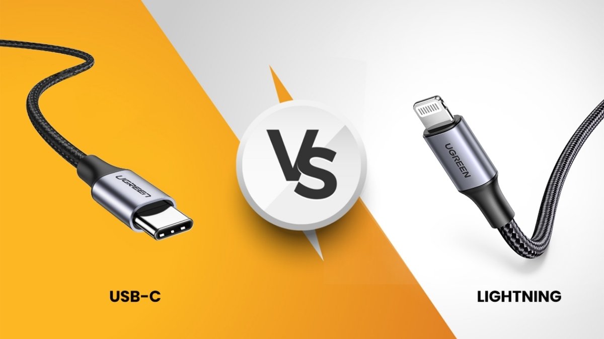 Khác nhau giữa cổng Lightning và USB Type-C