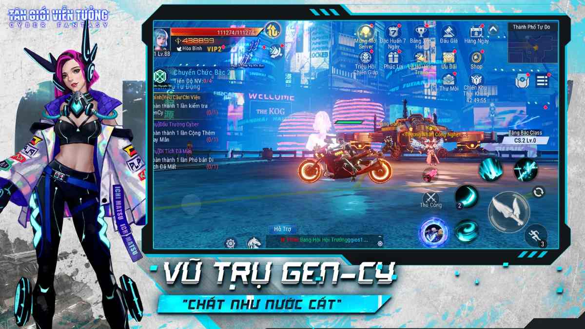 Ưu điểm nổi bật của Cyber Fantasy