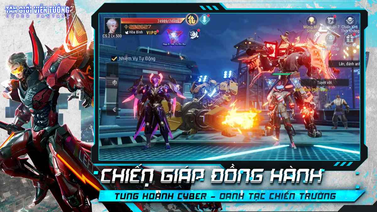 Cyber Fantasy có lối chơi đa dạng