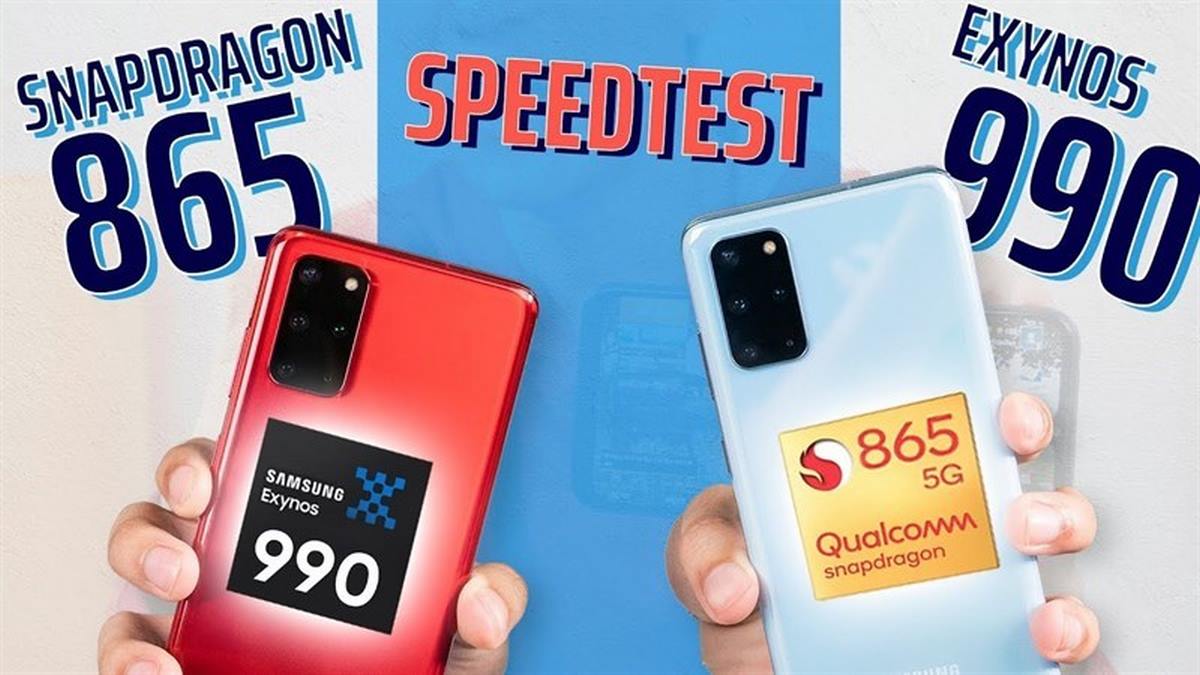 So sánh hai con chip Exynos 990 vs Snapdragon 865