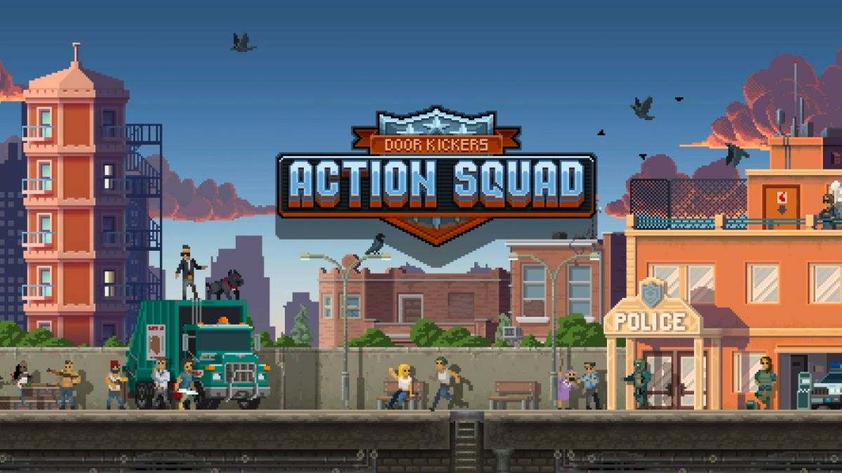 Game 2 người chơi miễn phí hay trên máy tính là Door Kickers: Action Squad