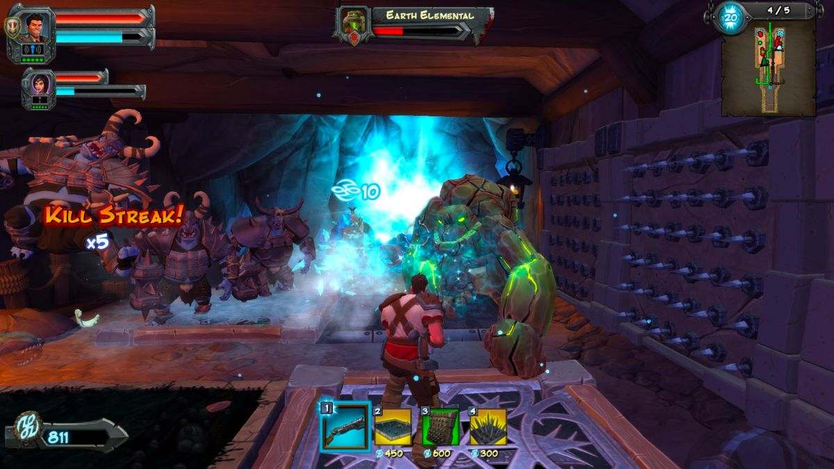 Game 2 người chơi miễn phí hay trên máy tính là Orcs Must Die! 2