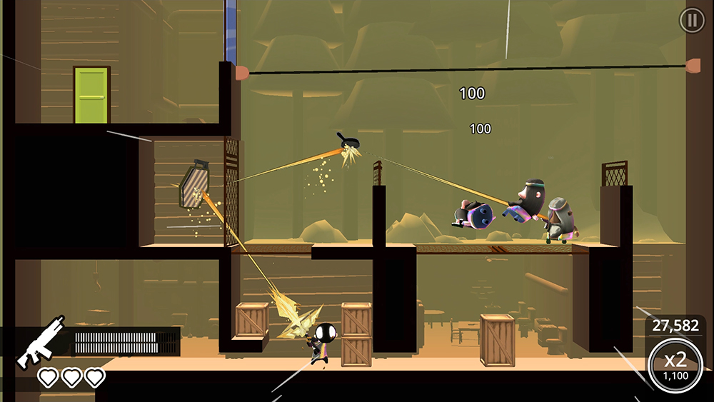 Top 6 tựa game đi cảnh dành cho game thủ yêu thích phiêu lưu: My Friend Pedro gameplay