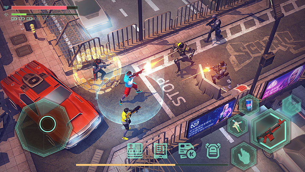 Top game hành động góc nhìn trên cao hay nhất trên mobile: Ciberika gameplay