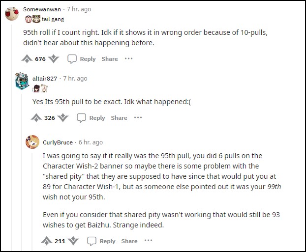 bug genshin impact baizhu