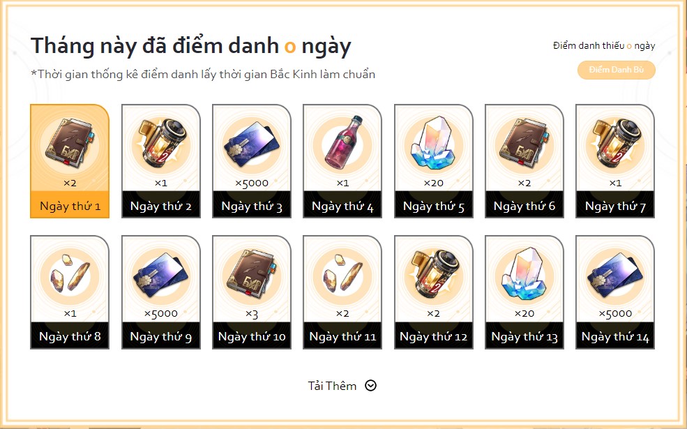 Đăng nhập trên HoYoLAB