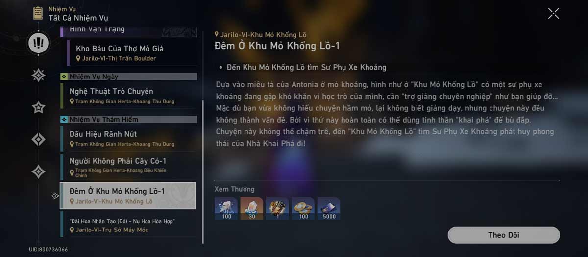 Các phần thưởng Honkai Star Rail vô cùng giá trị 