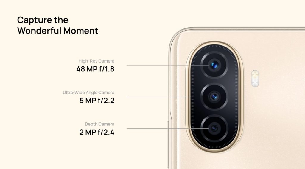 Huawei Nova Y71 Camera