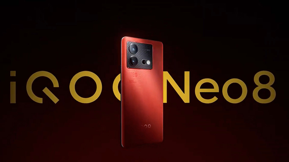 iQOO Neo8 5G có thiết kế ấn tượng