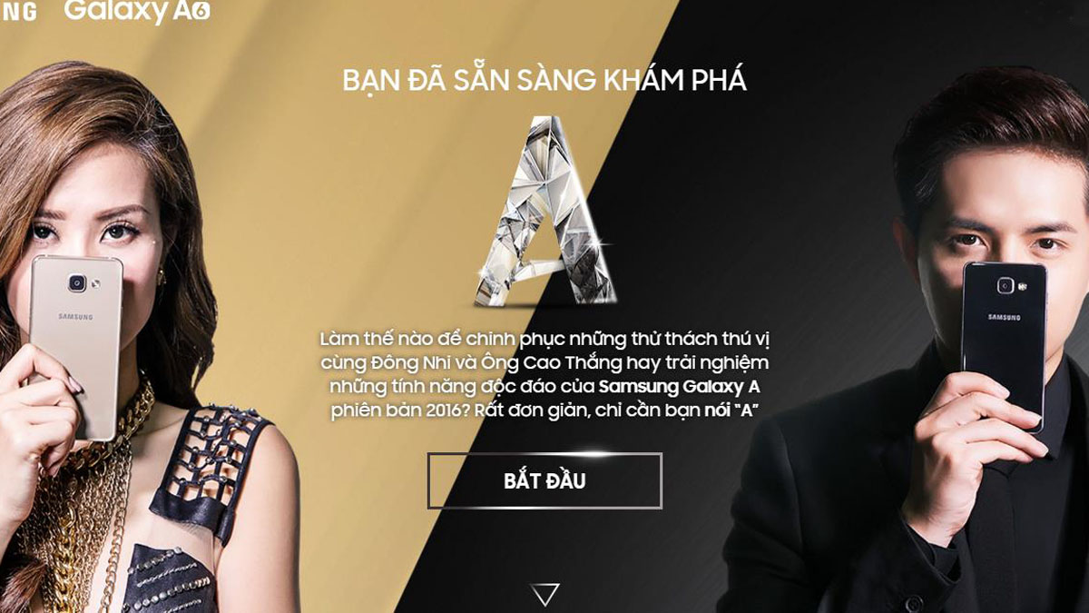 Samsung là một trong những lá cờ đầu của KOLs, influencer marketing