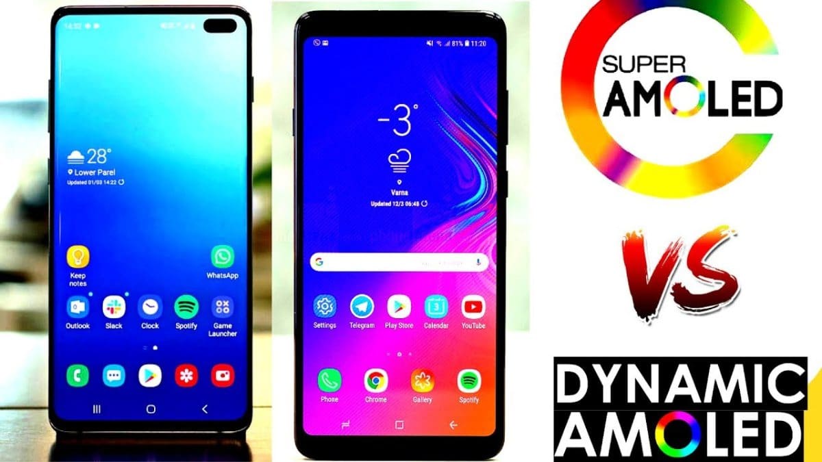 So sánh Super AMOLED Plus với Dynamic AMOLED