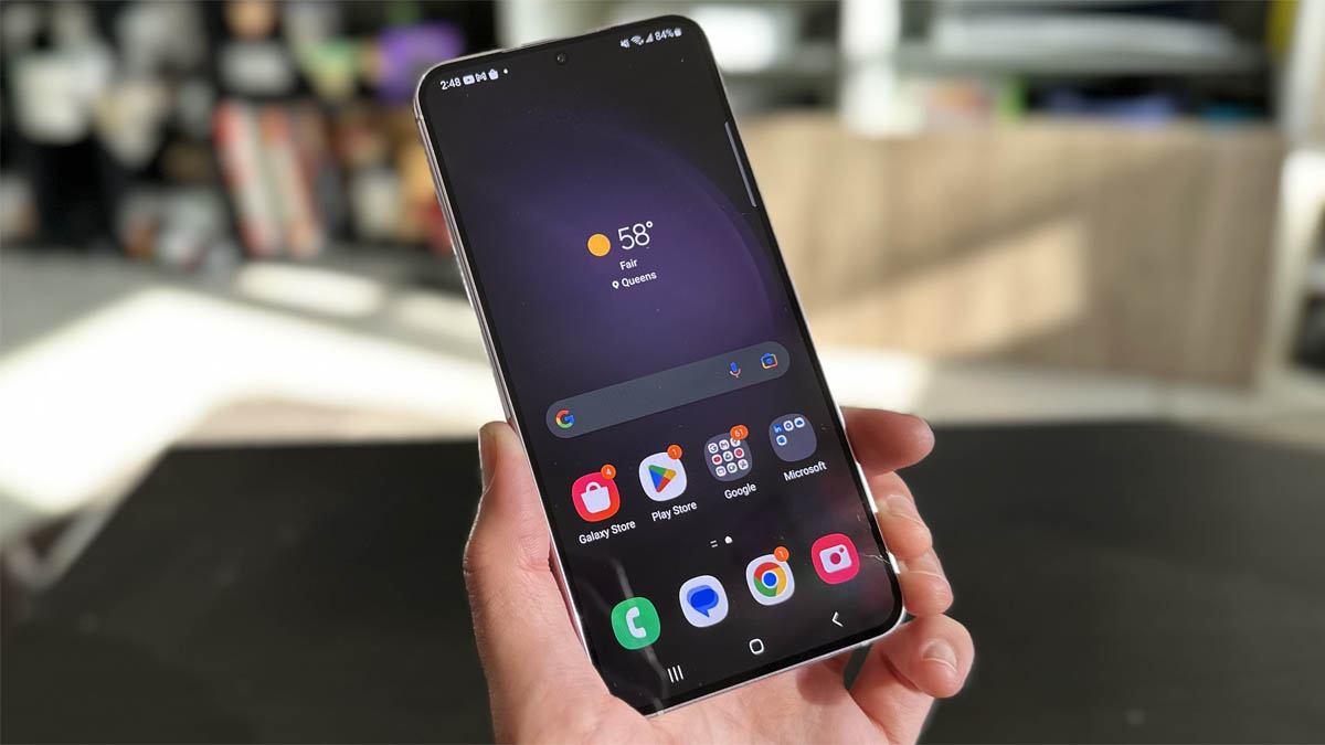 Dòng điện thoại tràn viền đẹp, khuyến khích mua là Samsung Galaxy S23