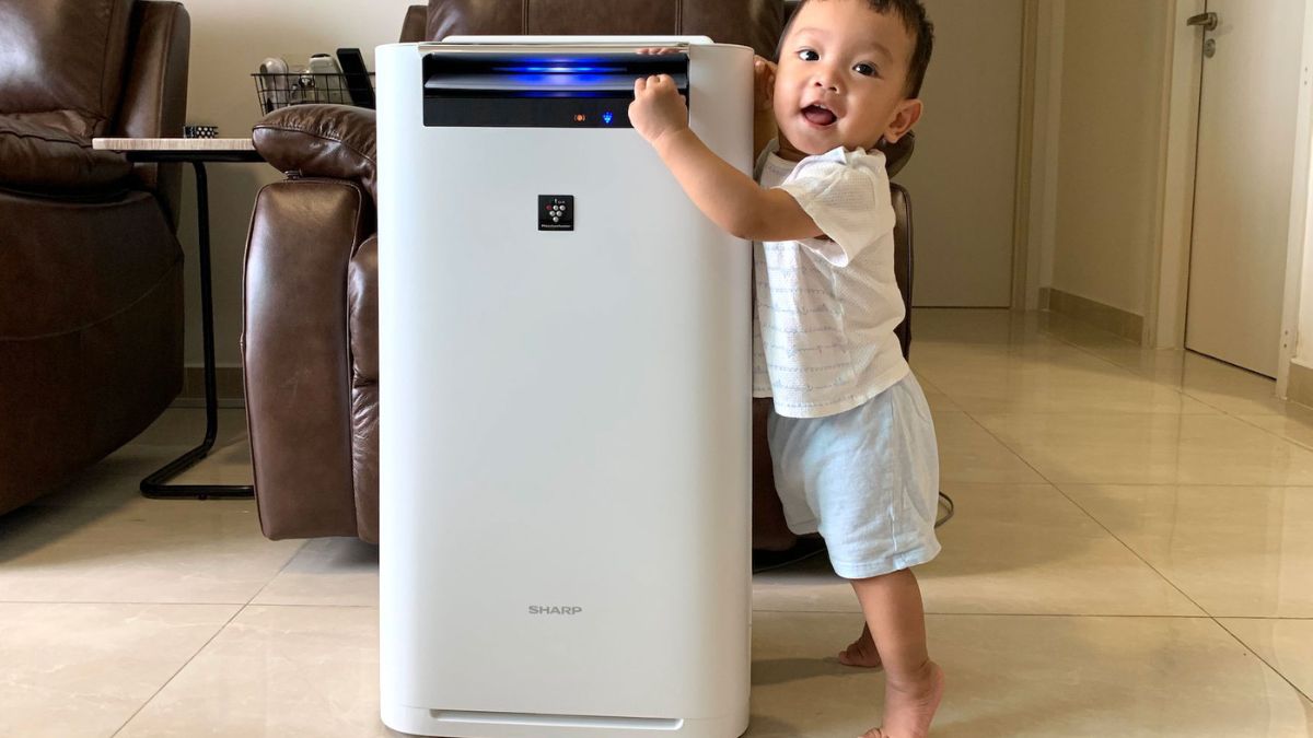 Hướng dẫn tháo lắp máy lọc không khí Sharp đúng cách 5