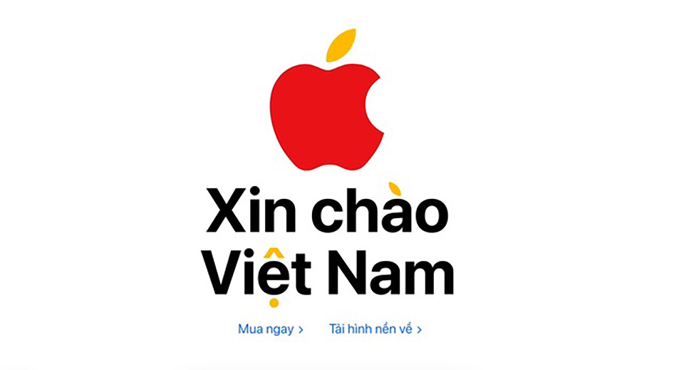 Apple mở cửa hàng trực tuyến đầu tiên tại Việt Nam