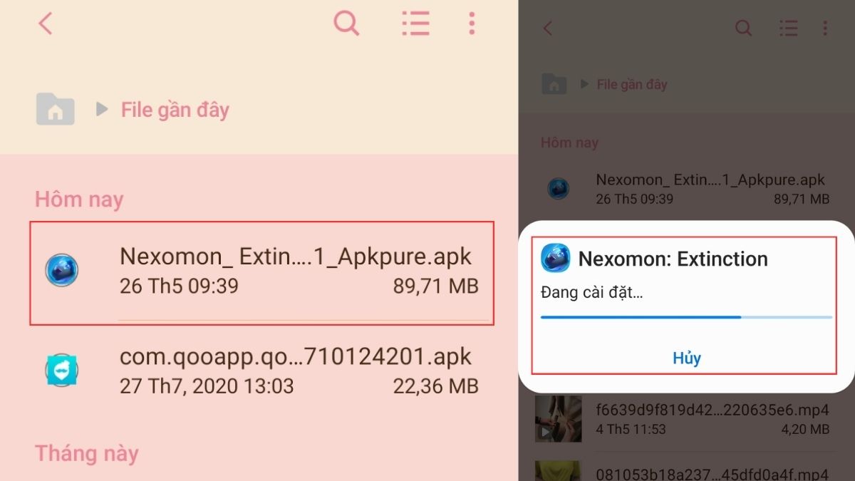Cách tải Nexomon: Extinction APK trên Android bước 4 