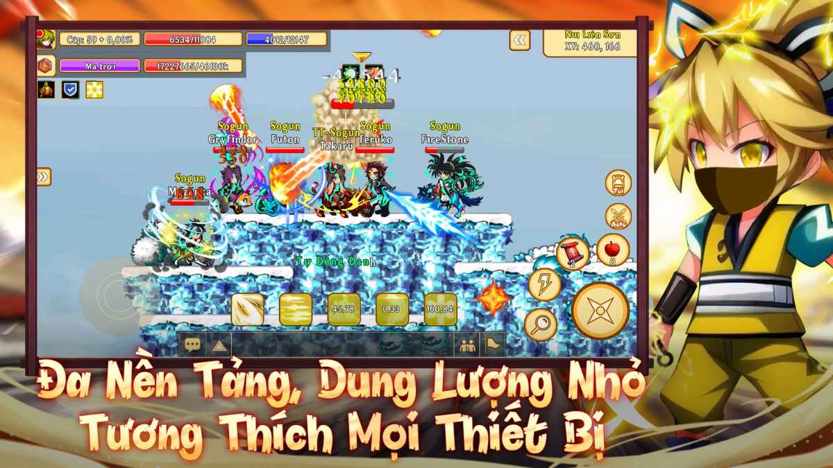 Tính năng nổi bật của Ninja Origin