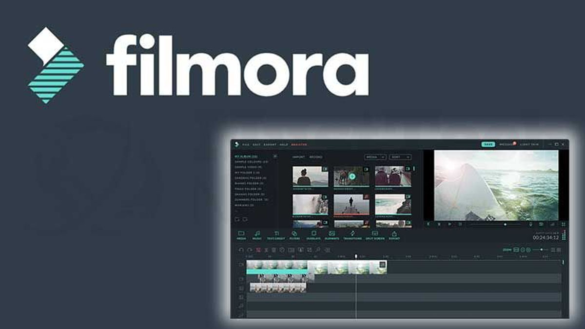 Wondershare Filmora - Phần mềm cắt video trên máy tính