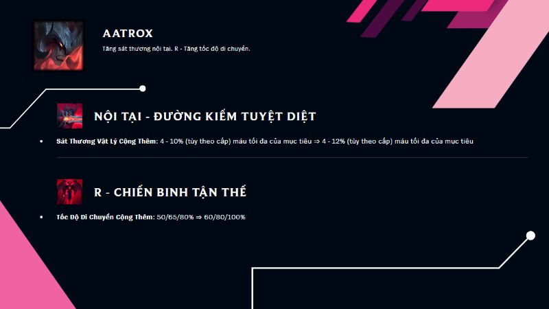 Cuộc đổ bộ trở lại của nhóm tướng Đấu Sĩ - Aatrox
