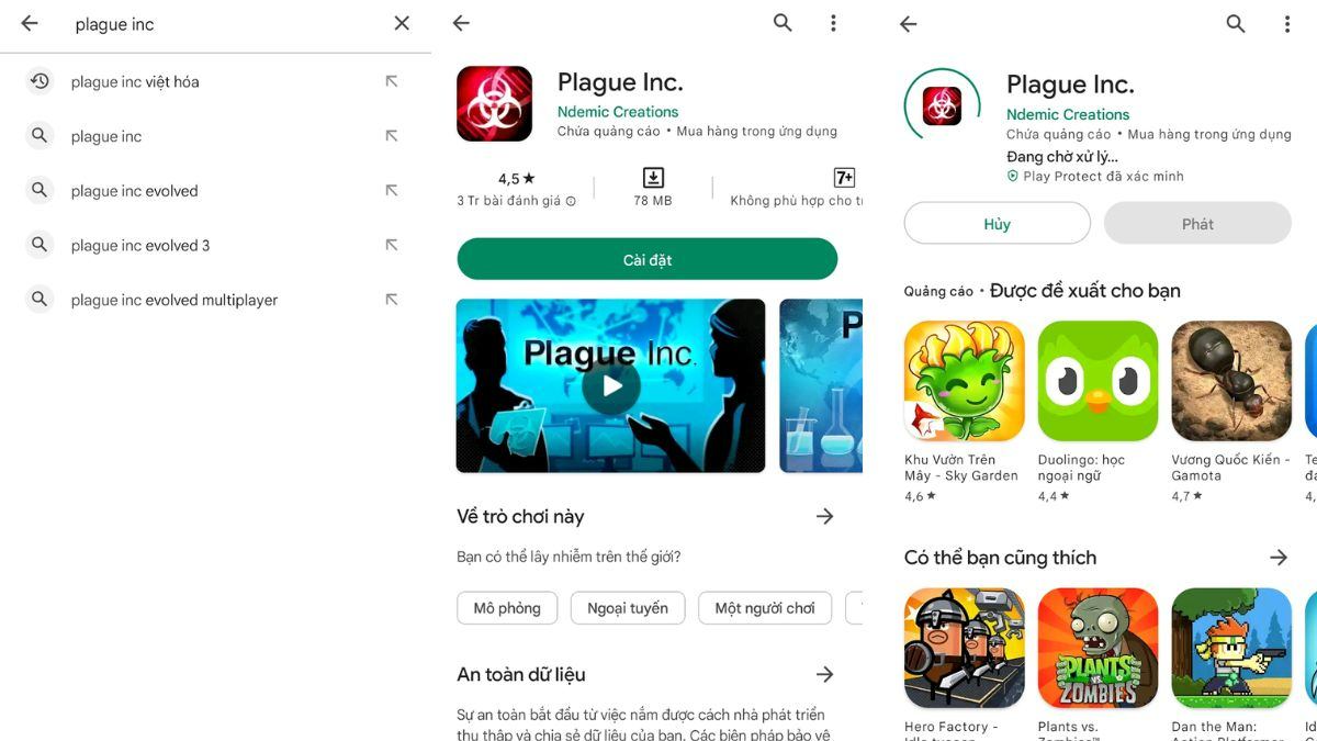 Cách tải Plague Inc: Evolved trên Android