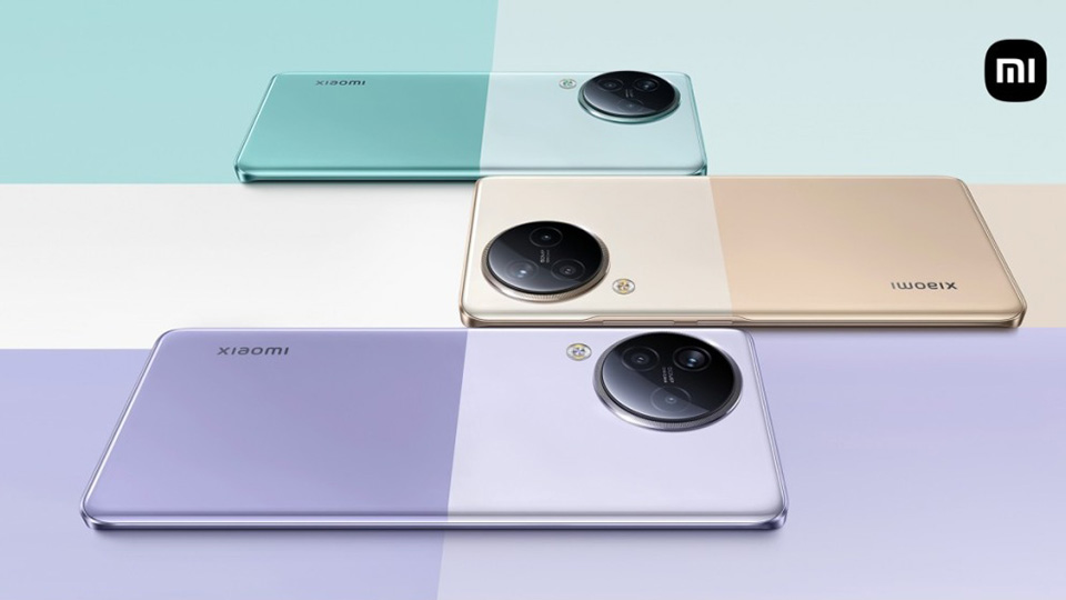 Xiaomi Civi 3 có mặt lưng thời thượng