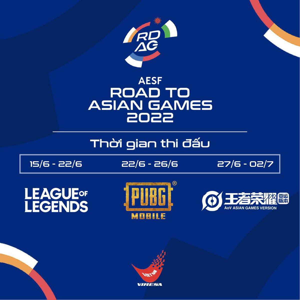 Road to Asian Games 2022 - Giải đấu khởi động trước thềm Á Vận Hội Hàng Châu
