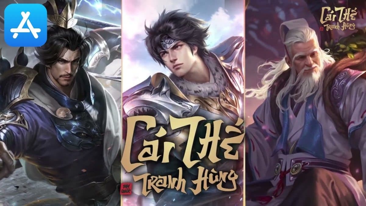 Cách tải Garena Cái Thế Tranh Hùng trên iOS