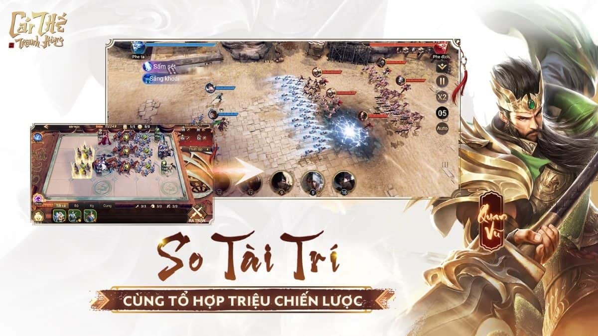 Ưu điểm nổi bật của game Garena Cái Thế Tranh Hùng
