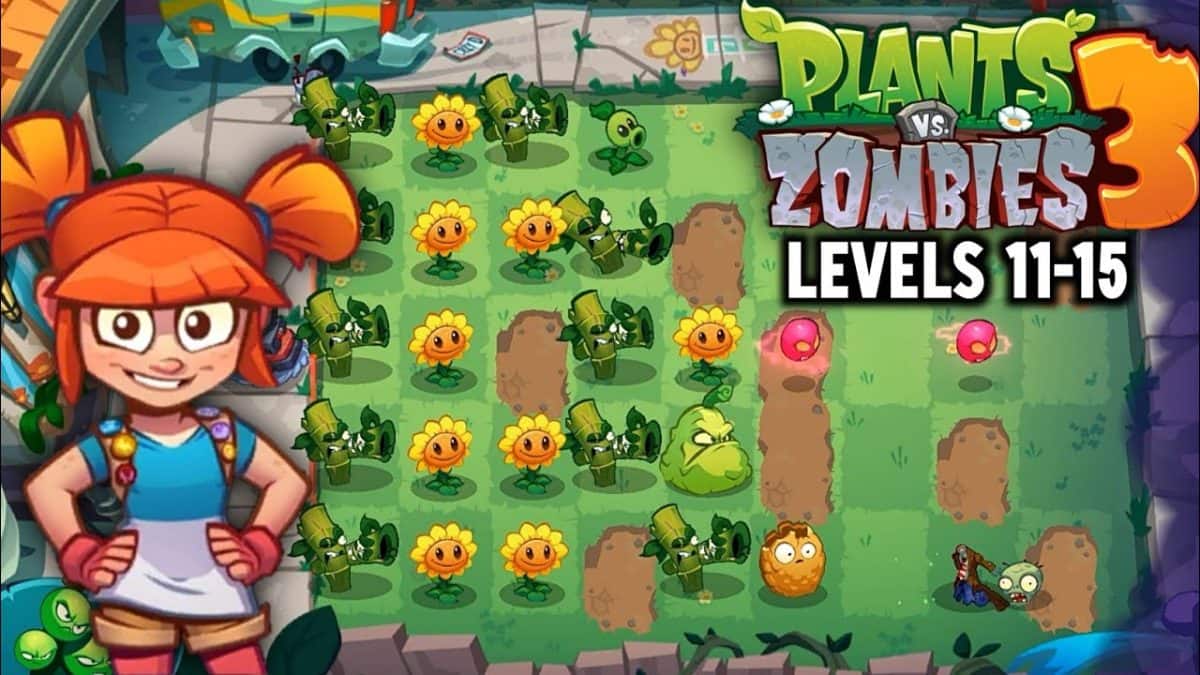 Plants vs. Zombies 3 thêm tính năng Giải quyết các câu đố