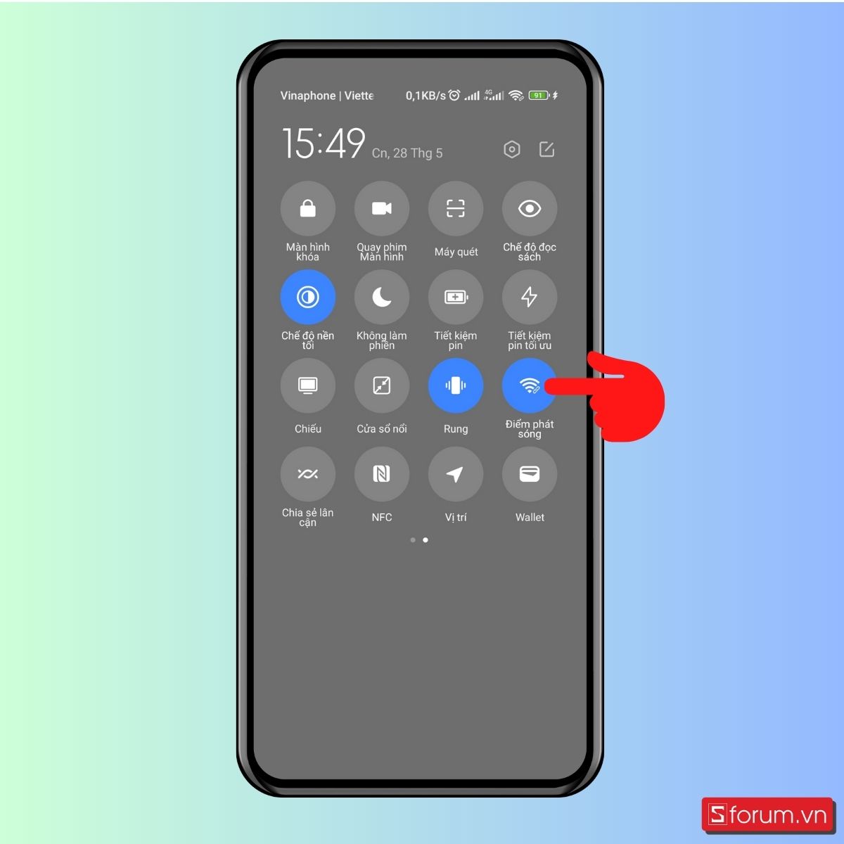 Giới hạn số lượng thiết bị kết nối - Bước 1