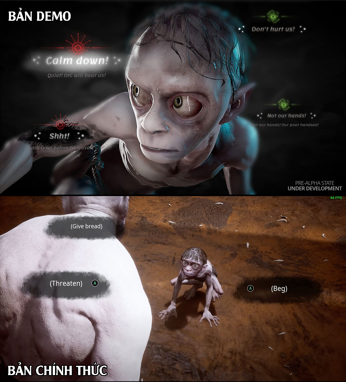 Lord Of The Rings: Gollum - Cái duy nhất hợp lý là... thất bại của chính nó