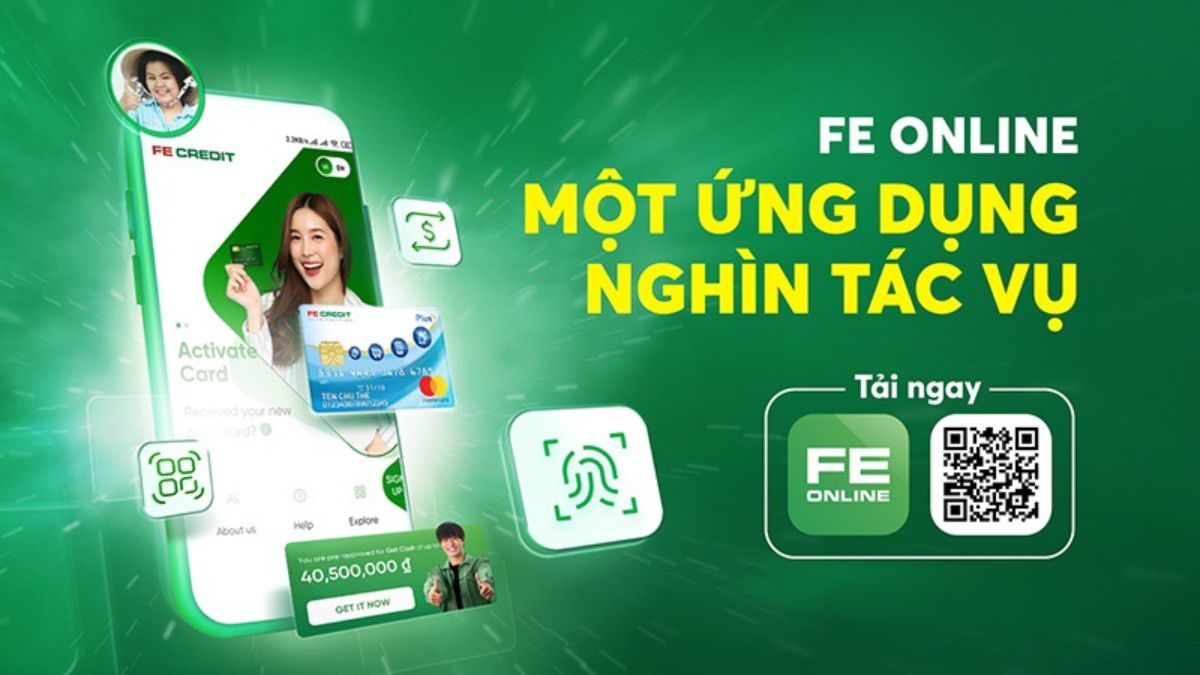 kênh khác liên hệ với FE Credit là ứng dụng FE Online