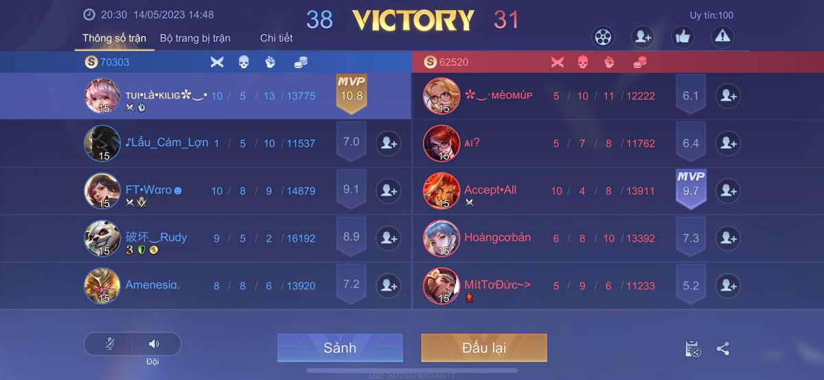 Ai bảo Trợ Thủ Liên Quân không thể gánh team? 