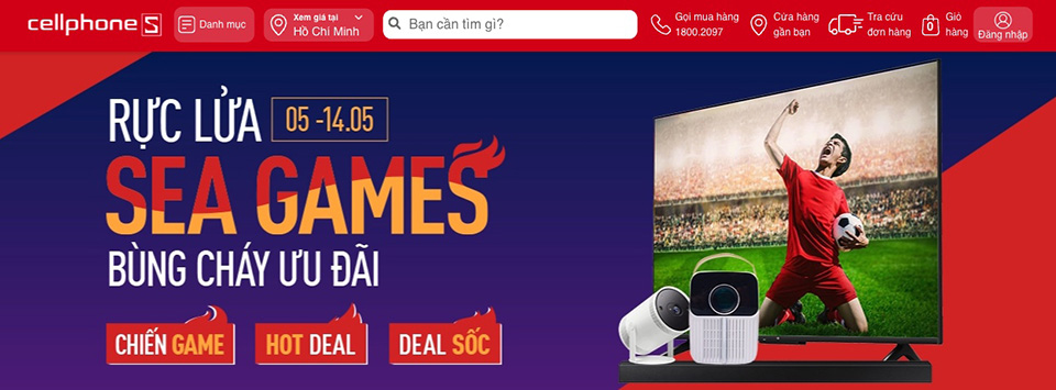 Rực lửa SEAGAMES, bùng cháy ưu đãi