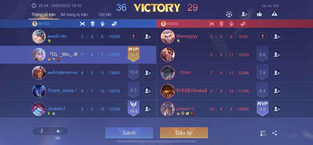 Team feed nhiều mặc dù AD đang rất xanh