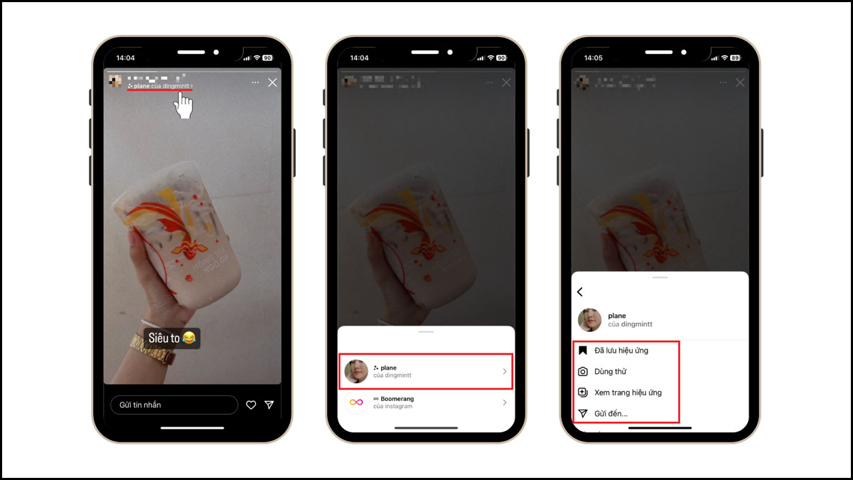 Cách lấy Filter trên Instagram của bạn bè