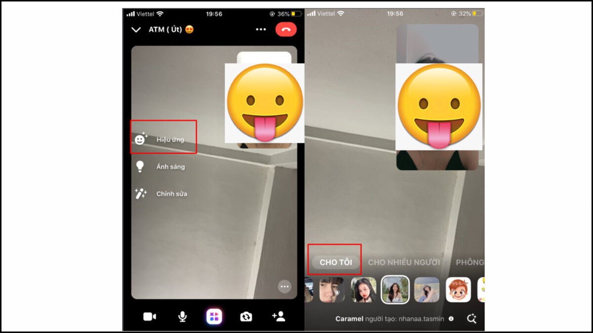 Cách tải filter trên Instagram qua Messenger - bước 2
