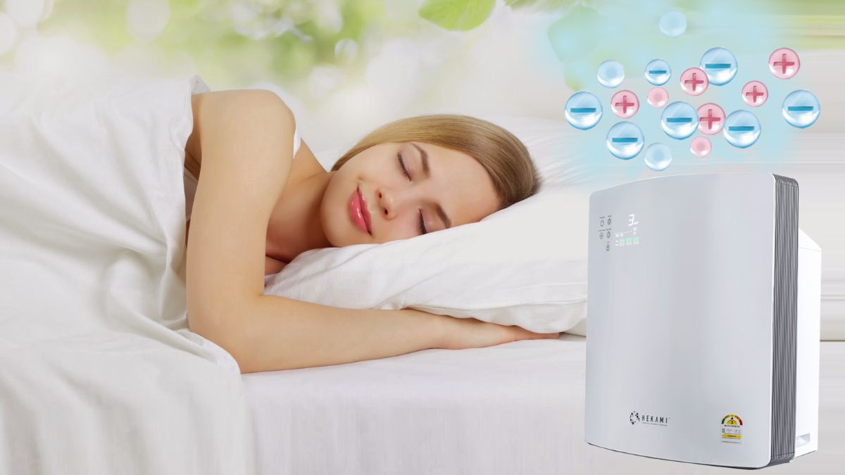 Mật độ ion âm ở bên trong không khí cao