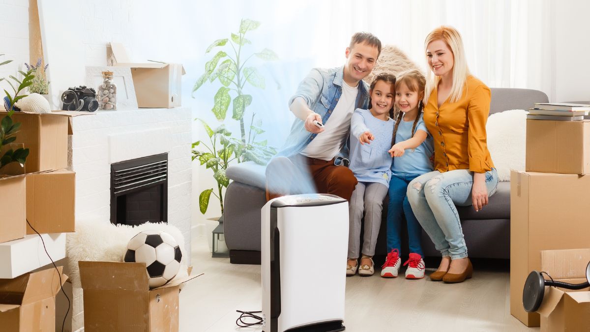 Khi không gian bạn ở trở nên đông người, đầy bụi