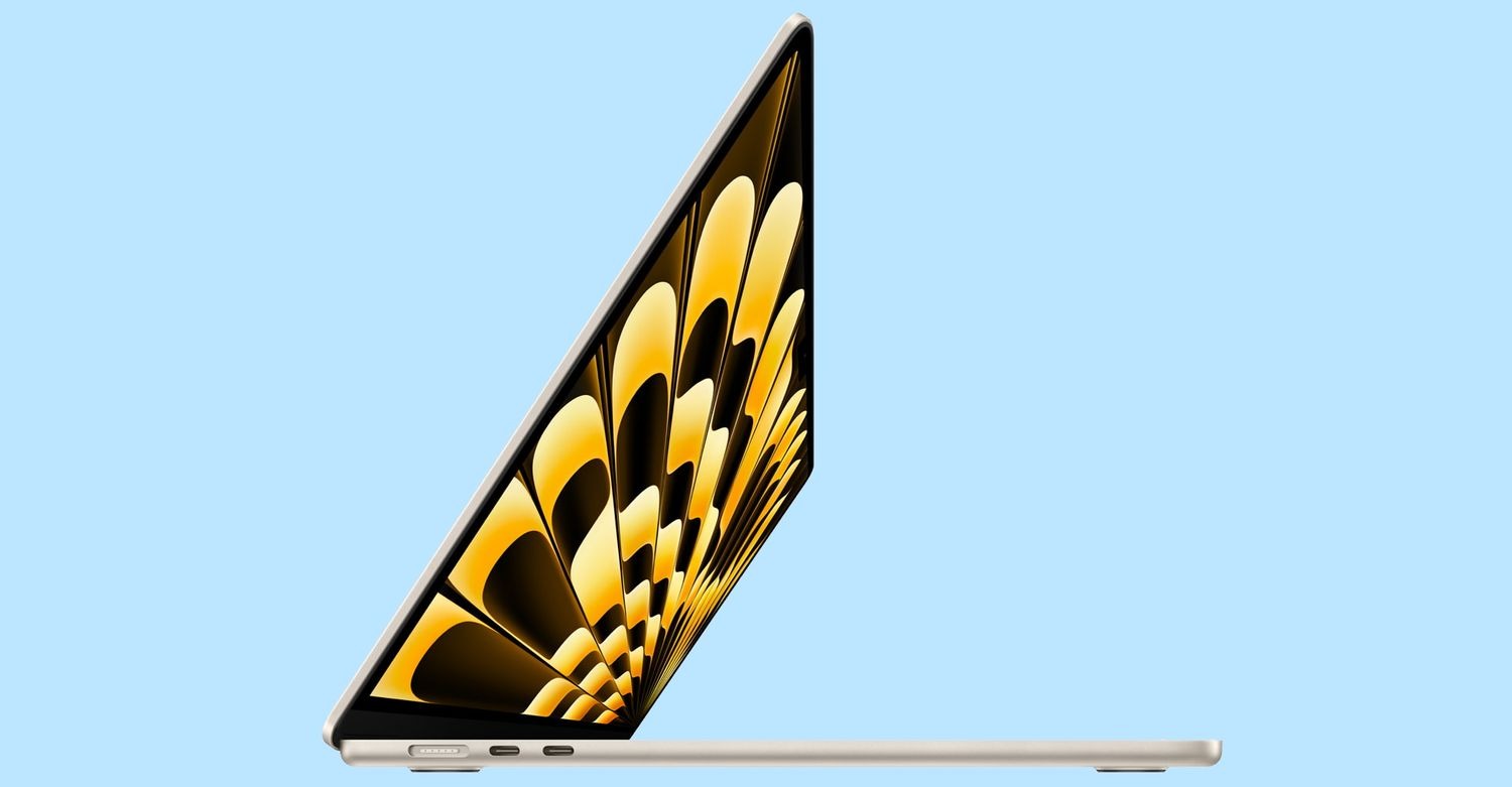 MacBook Air 15 inch có thời lượng pin ấn tượng