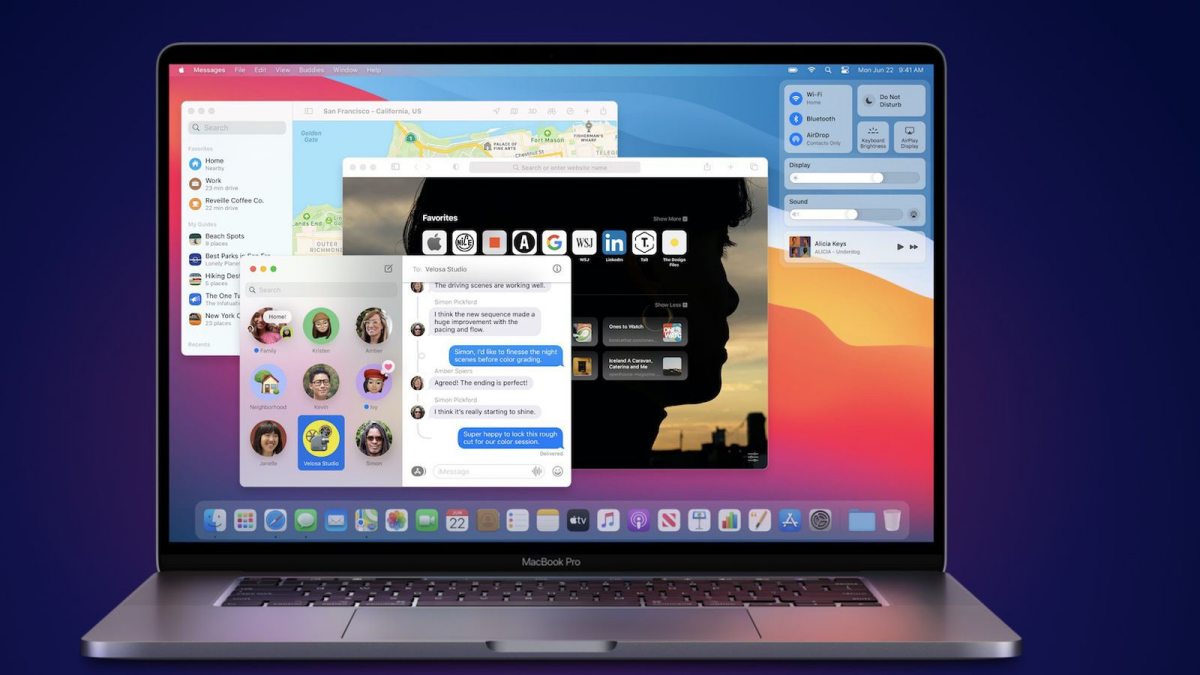 MacOS Big Sur có Ứng dụng tin nhắn mới