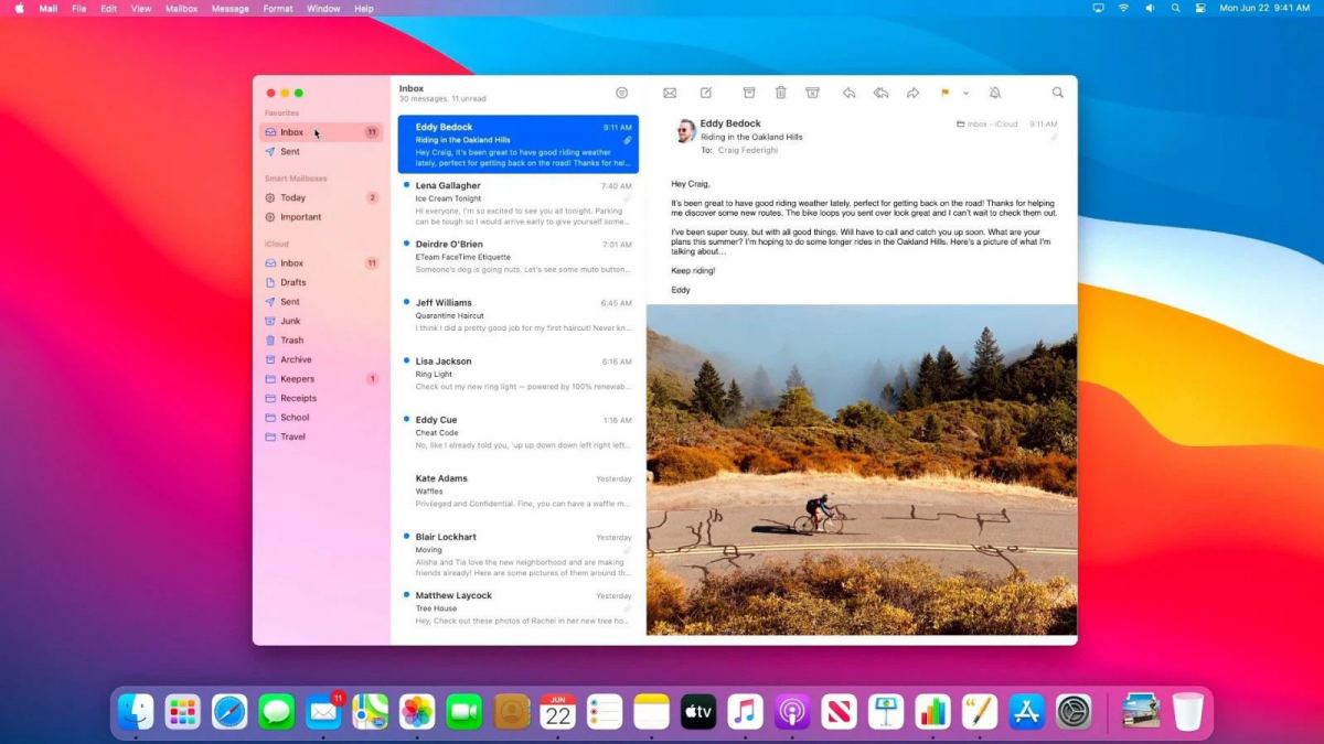 MacOS Big Sur có Spotlight trên phiên bản này có tốc độ load nhanh hơn