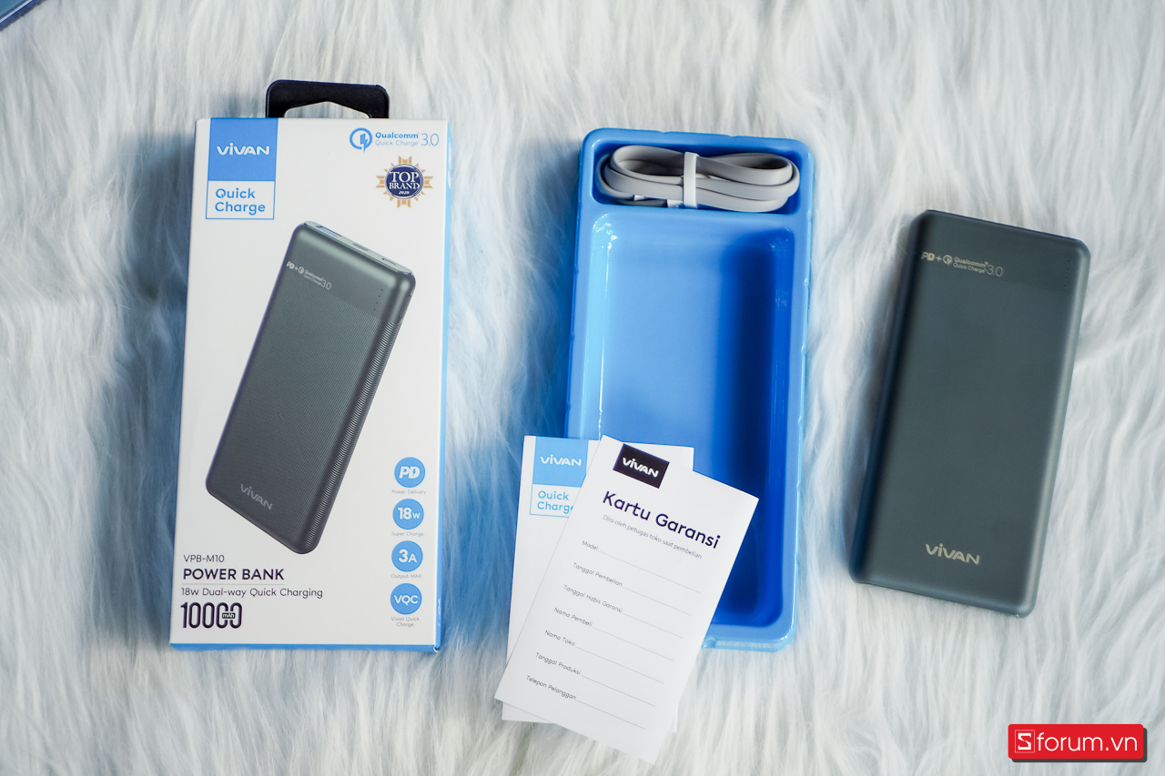 Sạc dự phòng Vivan 10000mAh