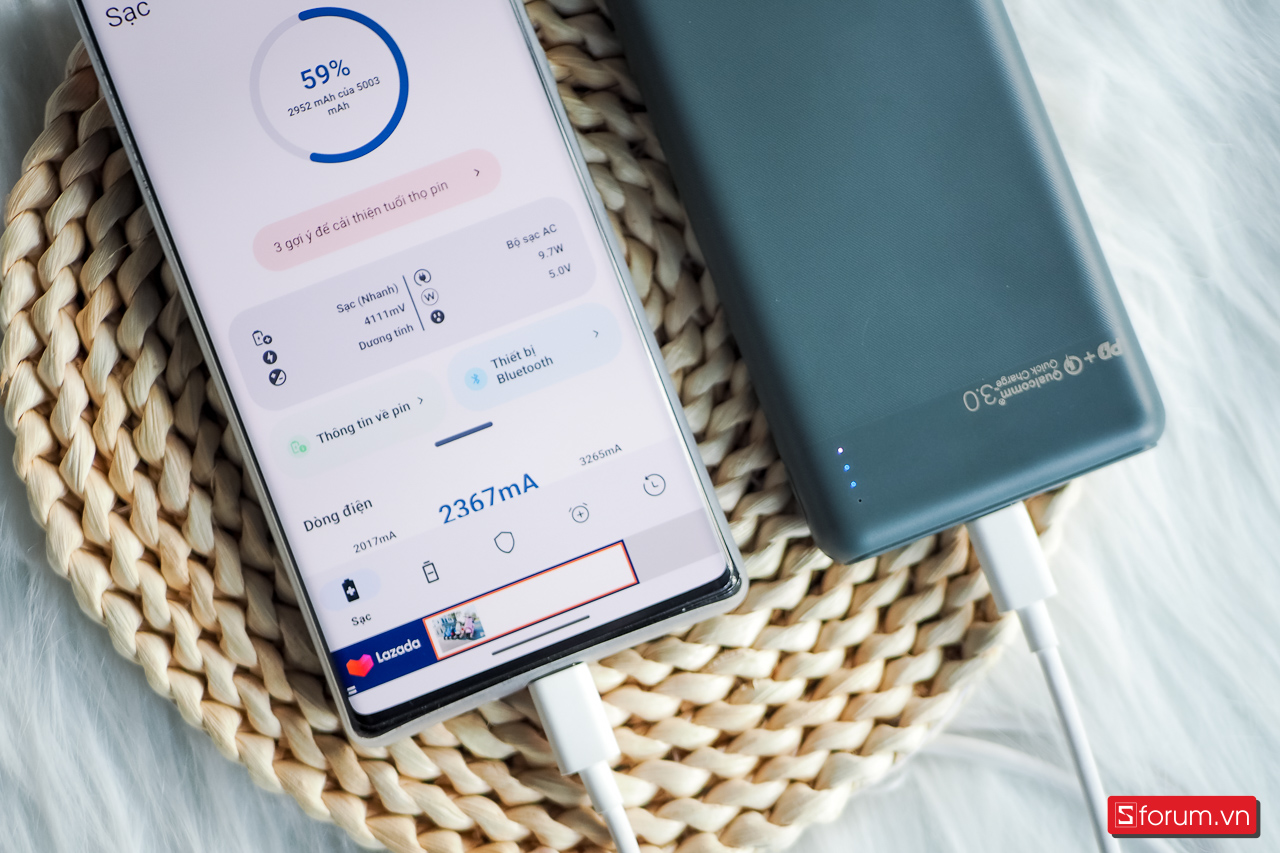 Sạc dự phòng Vivan 10000mAh