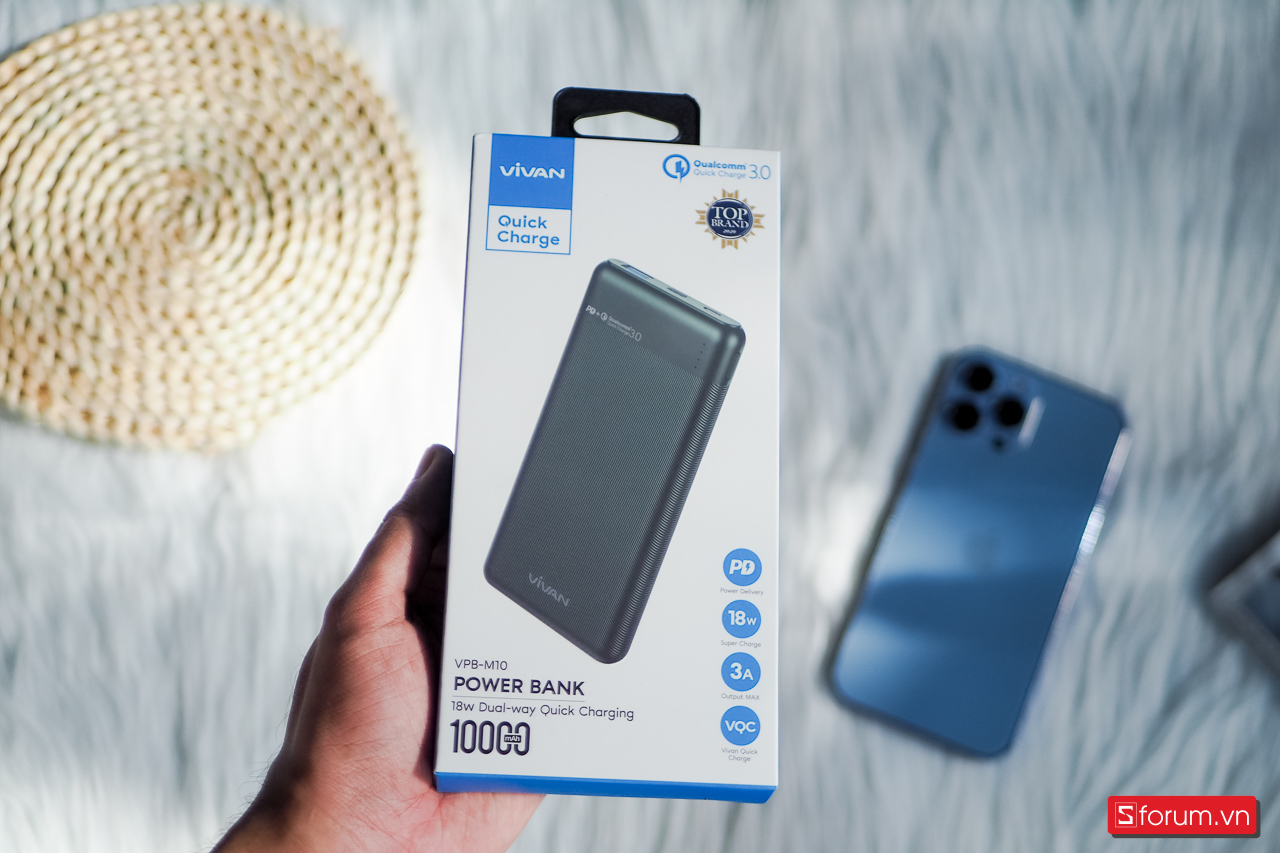 Sạc dự phòng Vivan 10000mAh